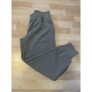 Bailey 44 Fleece Pleated Hem Jogger Pant Size Small Olive Green
